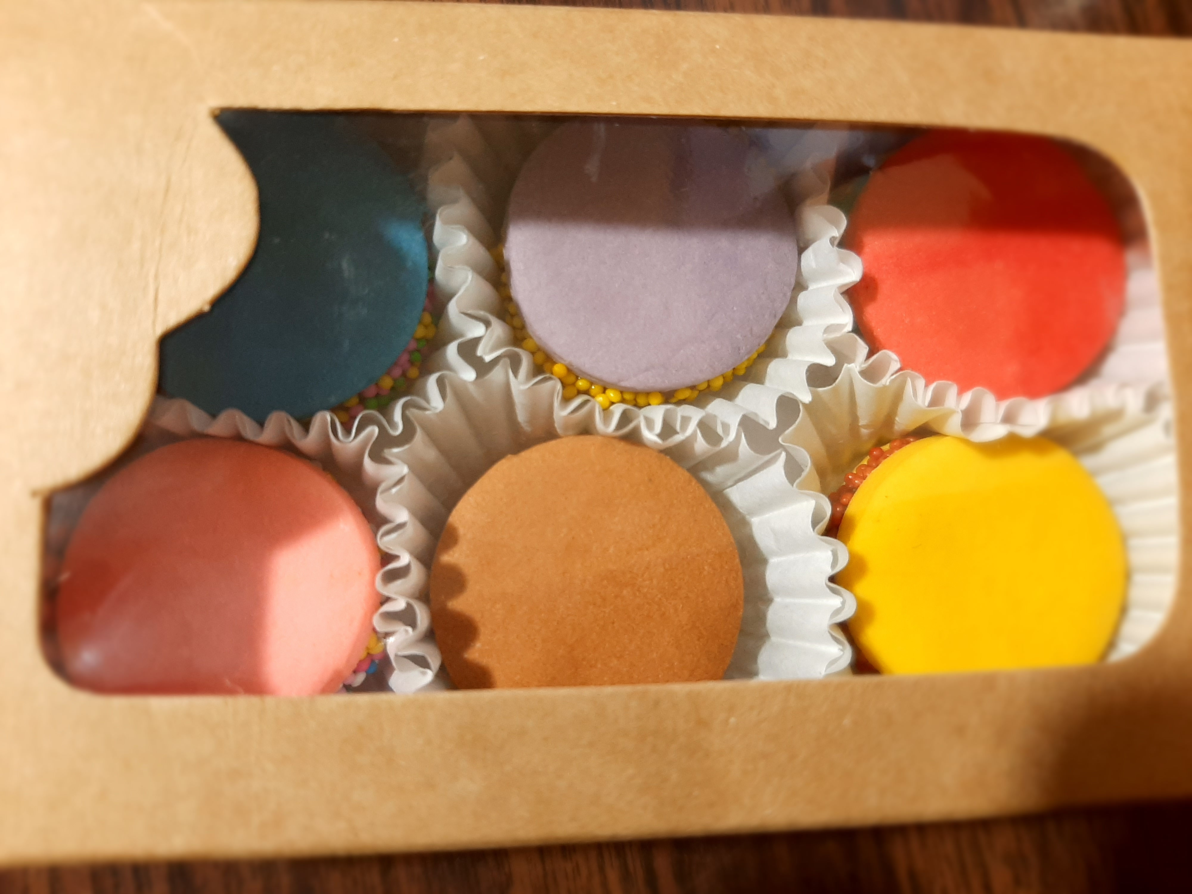 Minisalfajores a colores 🌈