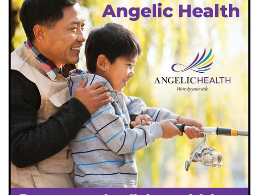 I choose ANGELIC HOSPICE... because the fish are biting.