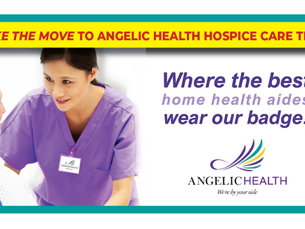 If you're a home health aide it's time to make the move to Angelic Health Hospice Care