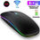Thumbnail: LED Gaming Rechargeable Wireless Mouse- Black