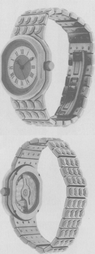 Patent WO-D030275-001  filed Sep. 14 1993 showing early prototype with no-date dial.
