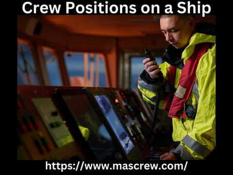 Crew Positions on a Ship
