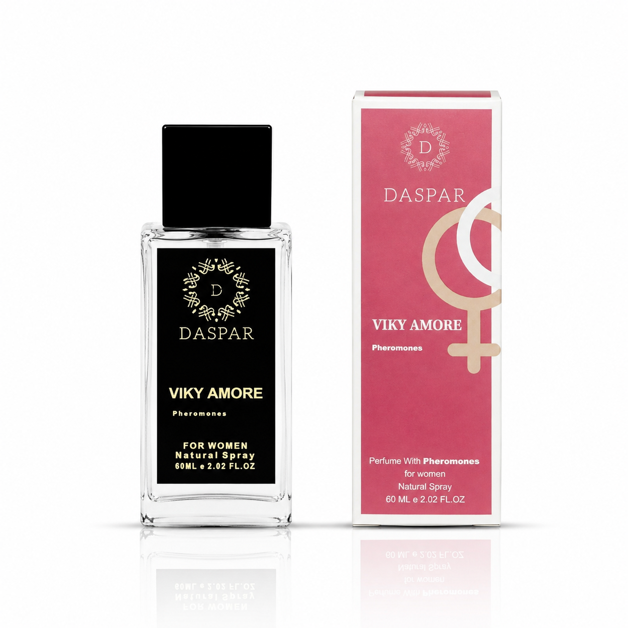 DASPAR V.IKY AMO.RE WOMEN PERFUME WITH PHE.RO.MO.NES 2.02 OZ