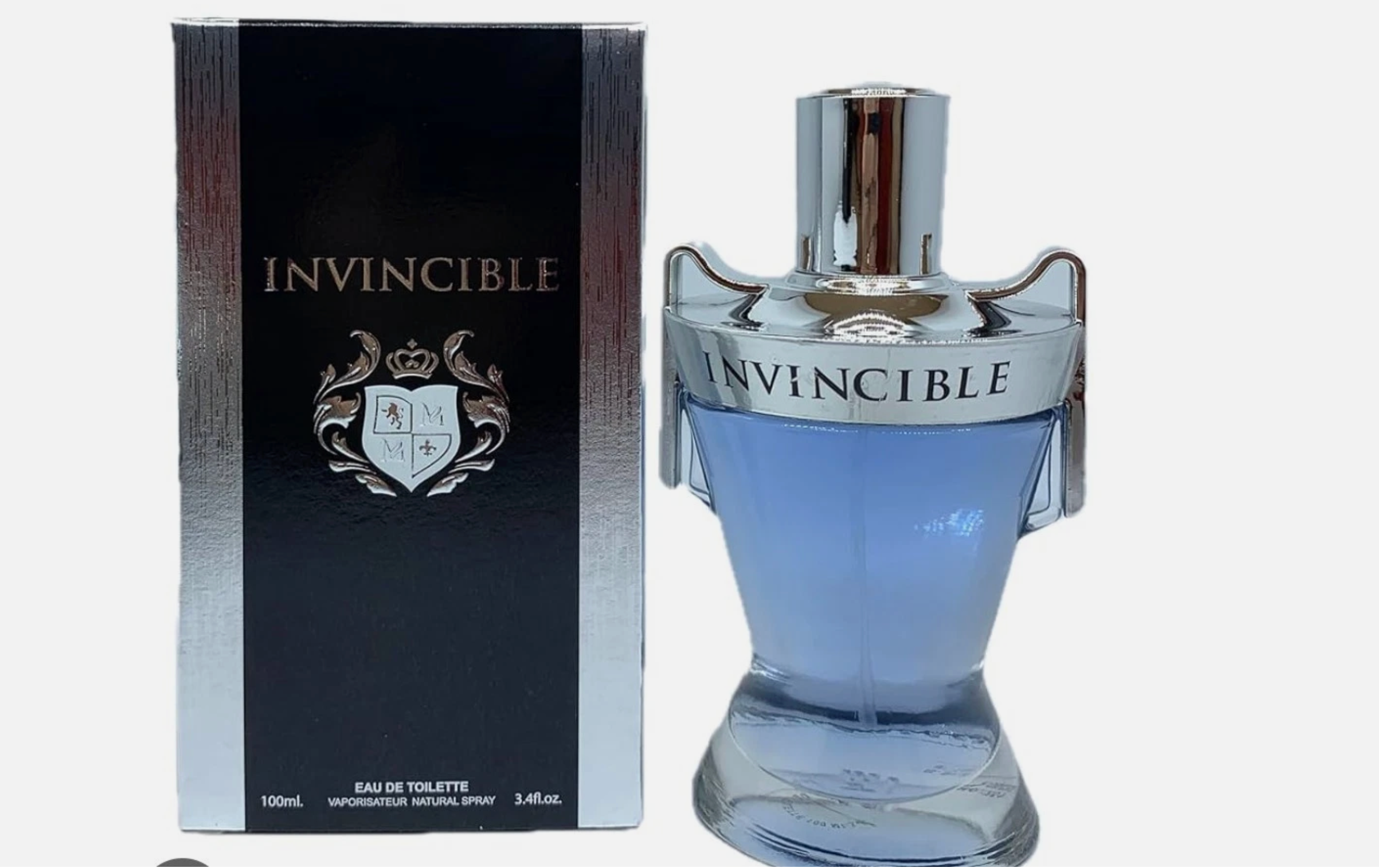 FC Invincible 3.4 oz EDT for Men – Fresh Aquatic Scent