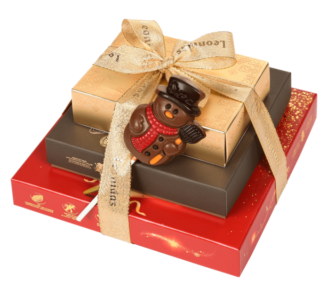 Leonidas Christmas Tower