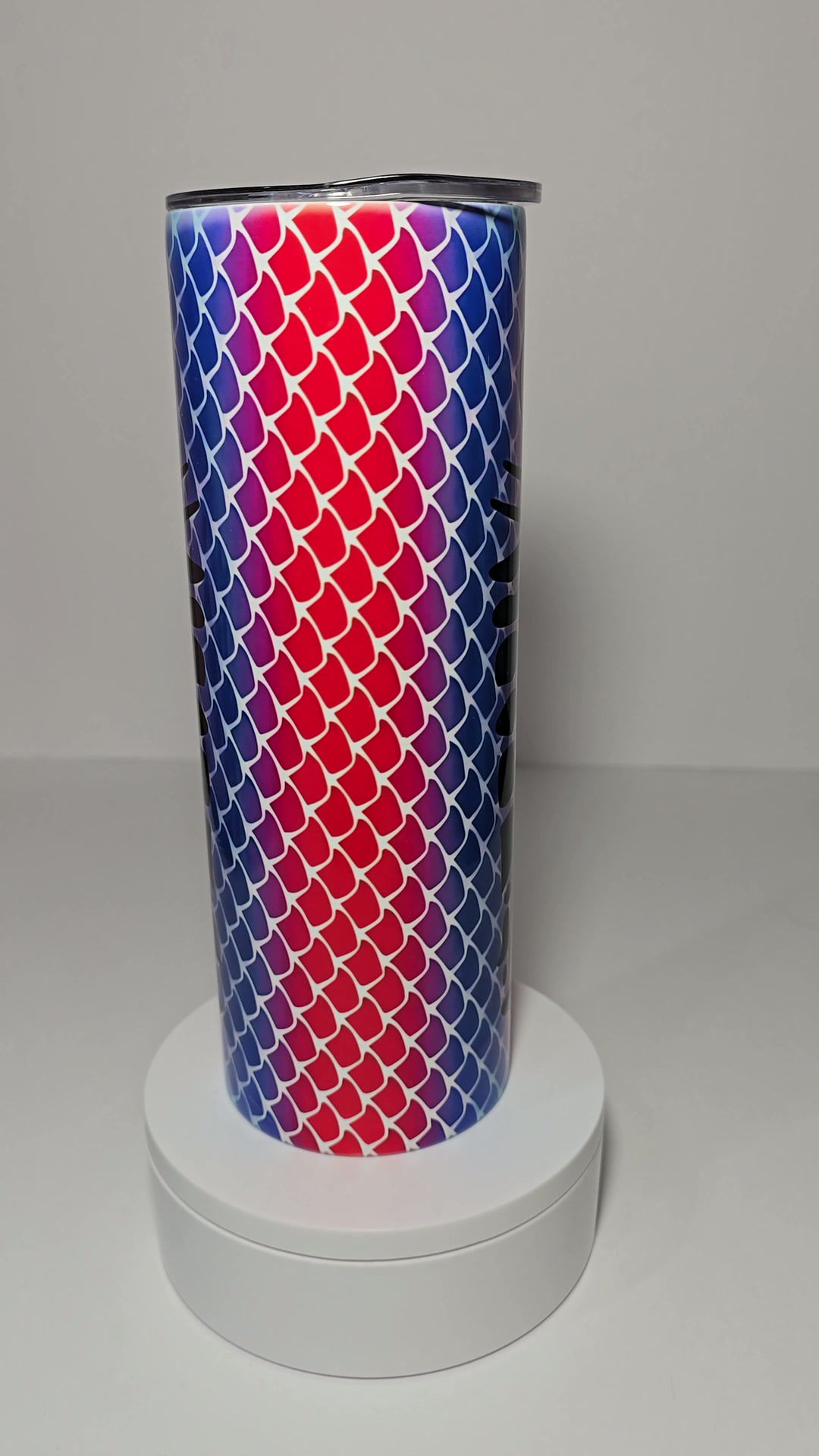 Red and Blue Lure Tumbler
