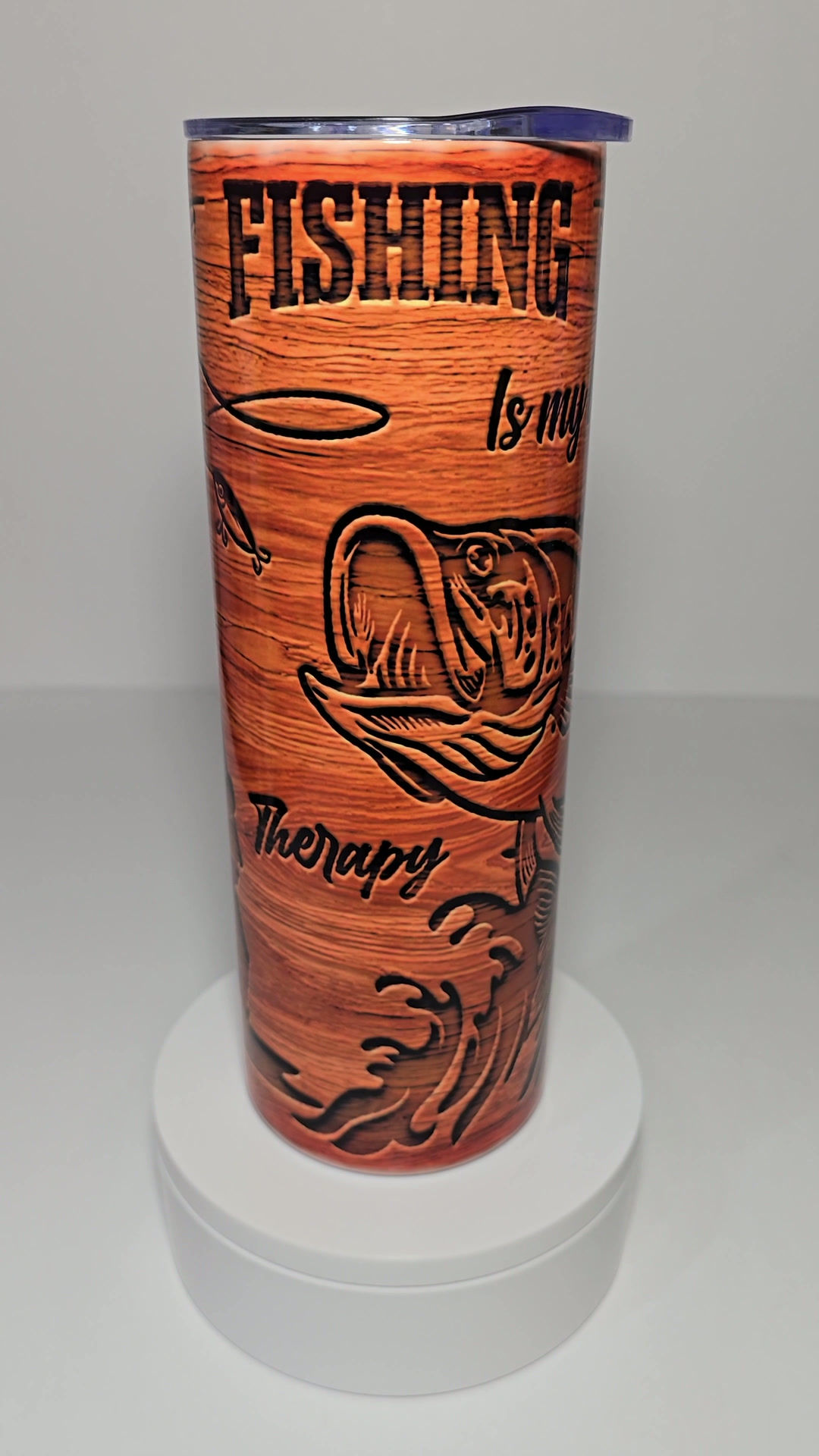 Fishing Therapy Tumbler