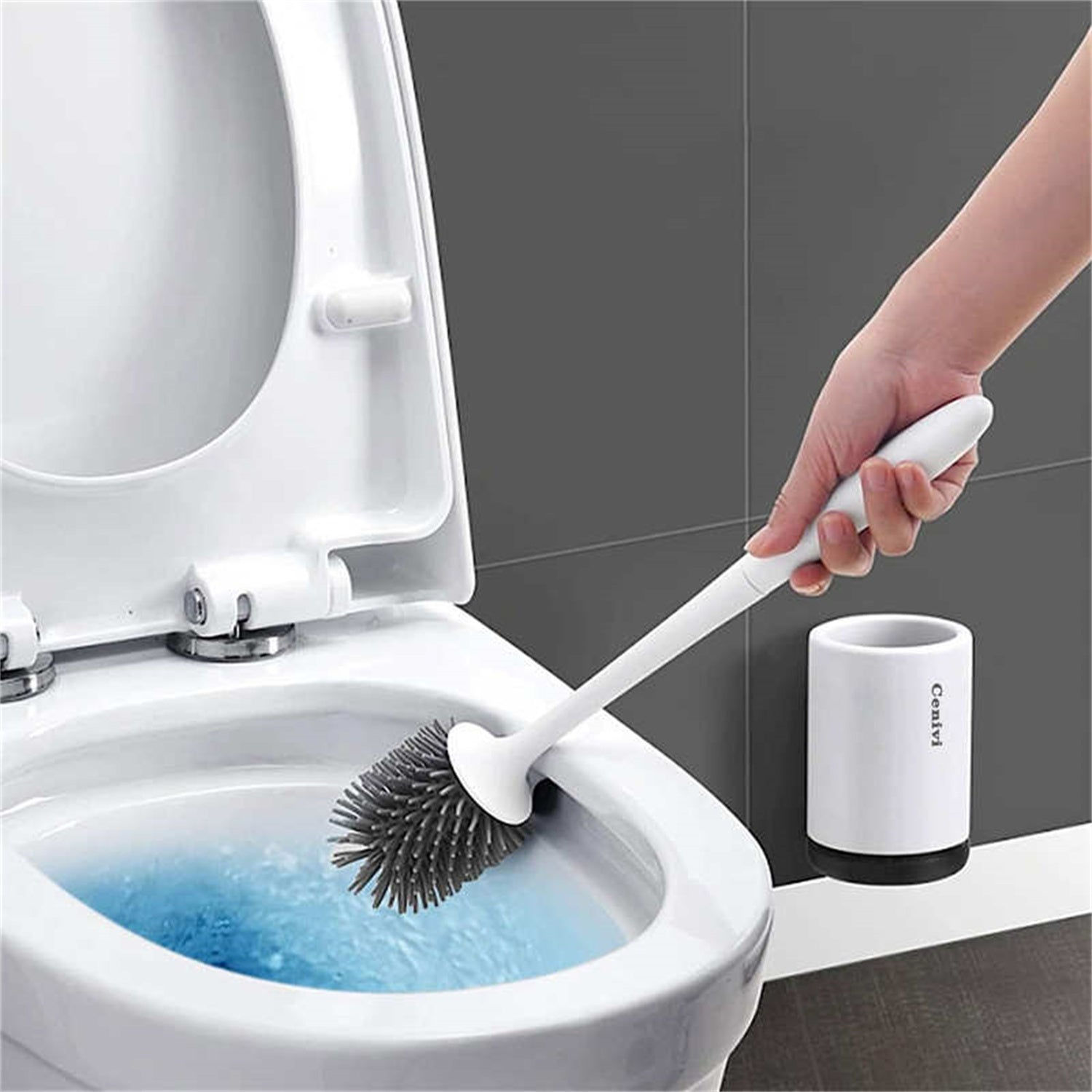 EasyClean Toilet Brush Set