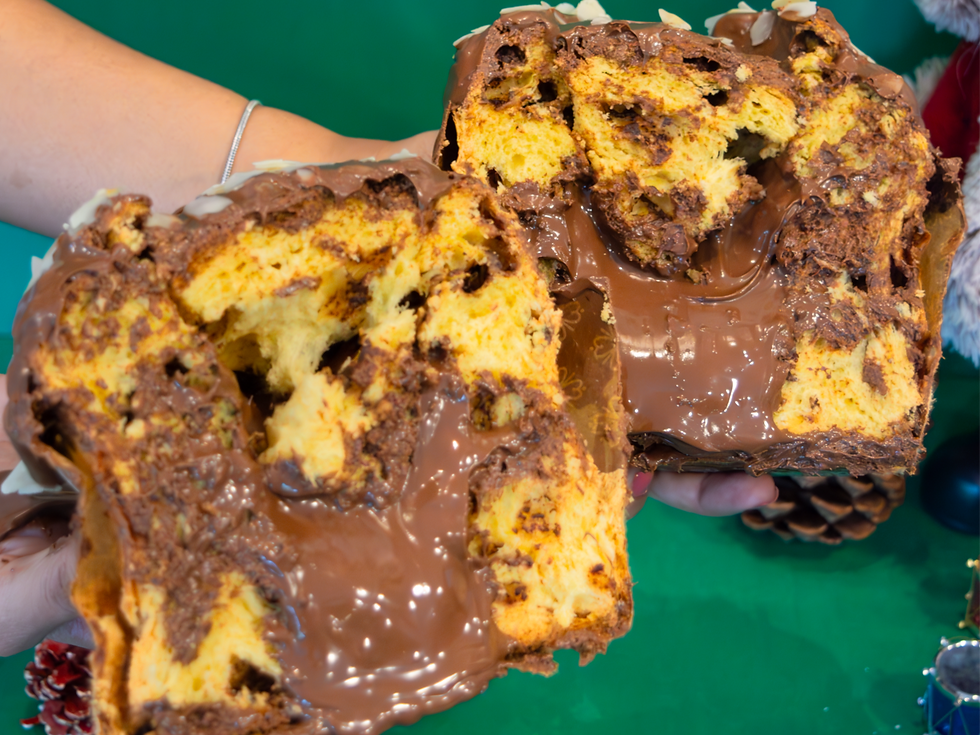 Panetone de Nutella