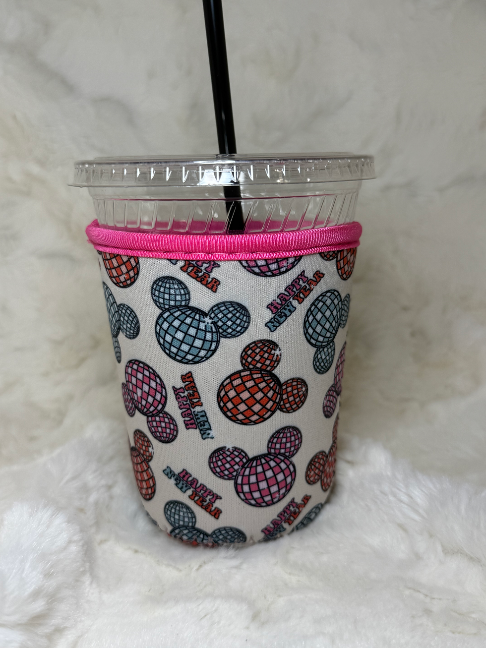 Mouse New Year Cup Sleeve Small