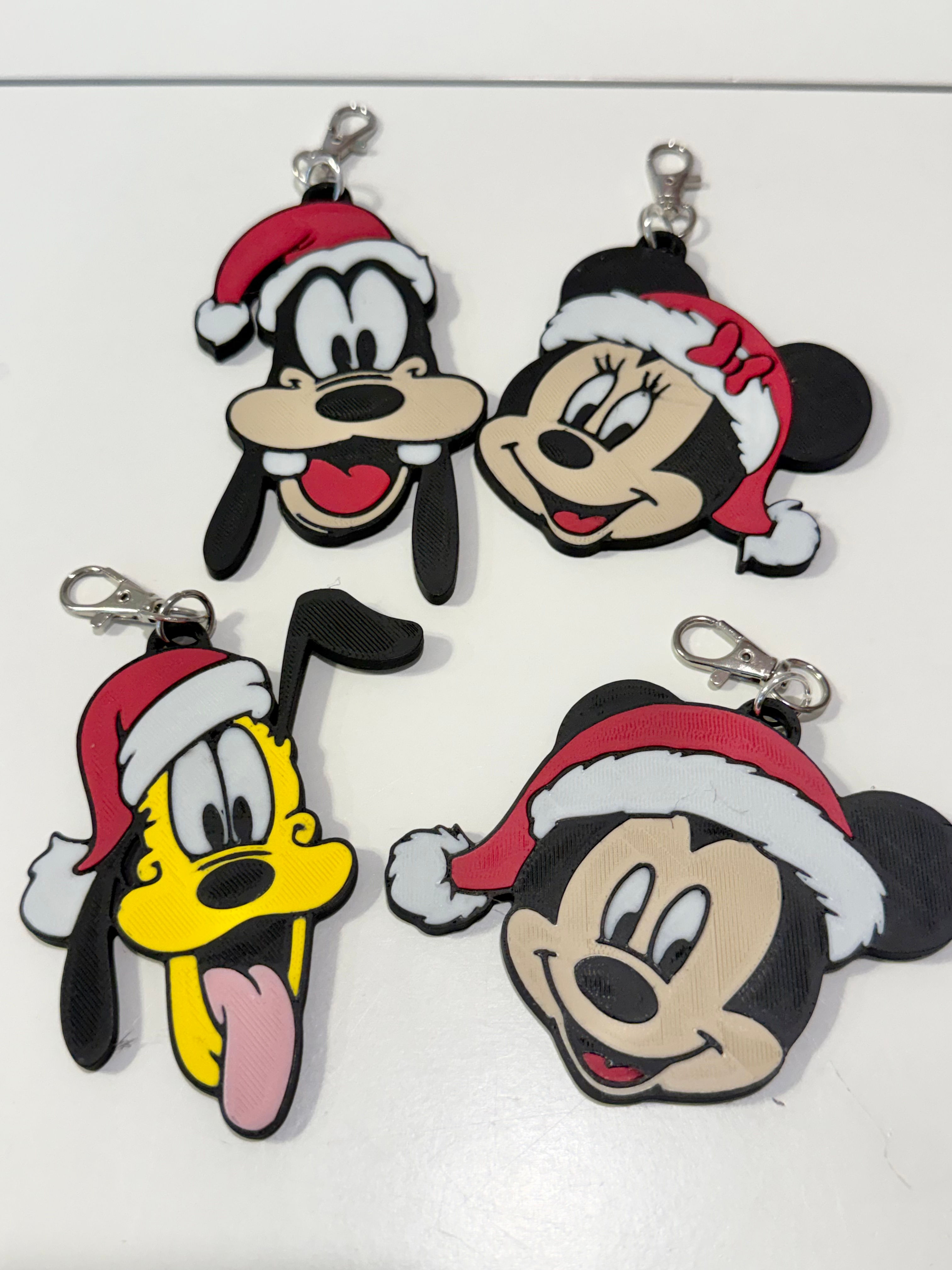 Christmas bag charms 