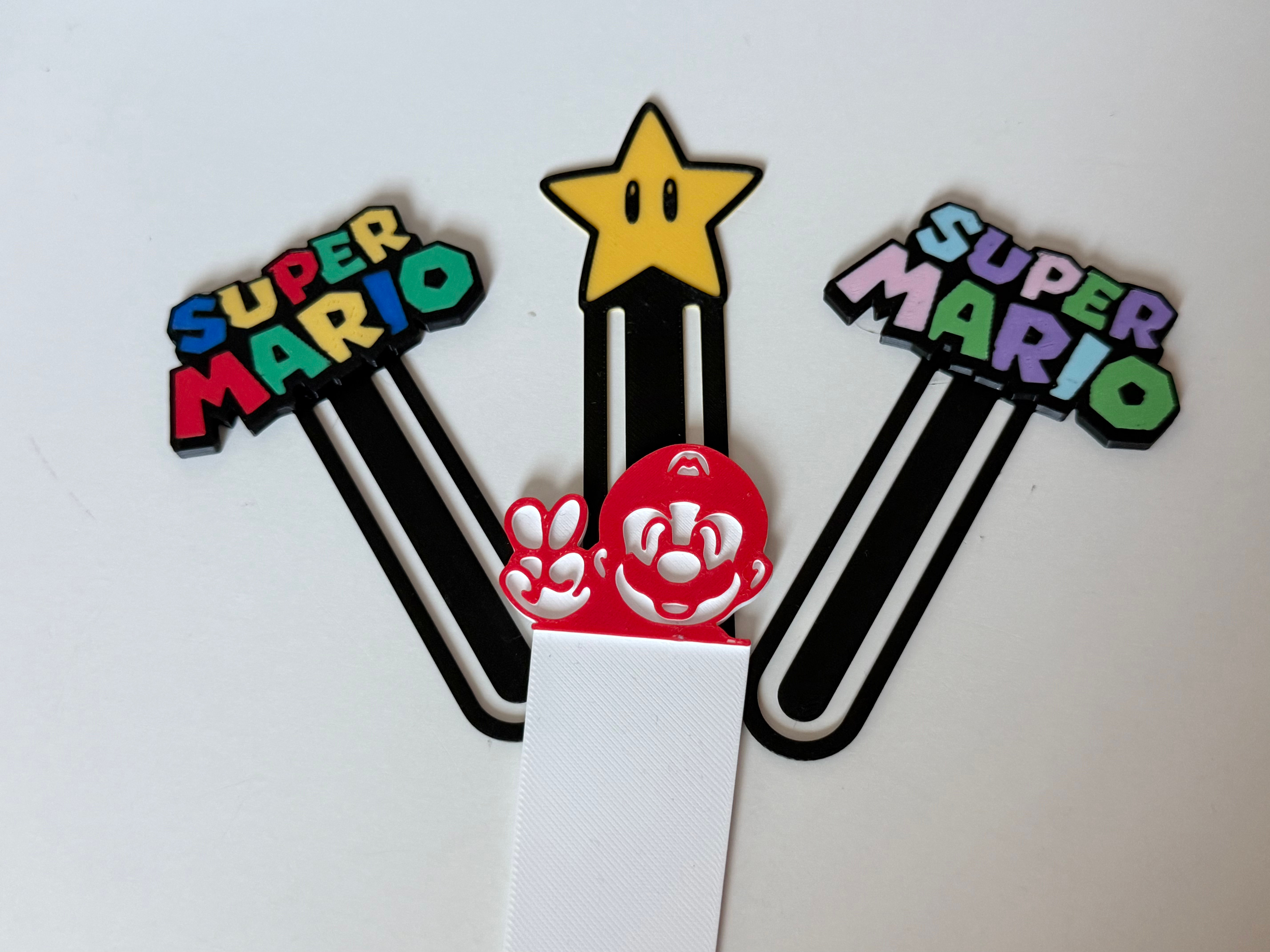 Mario bookmarks 