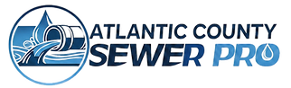 Our logo that says Atlantic County Sewer Pro