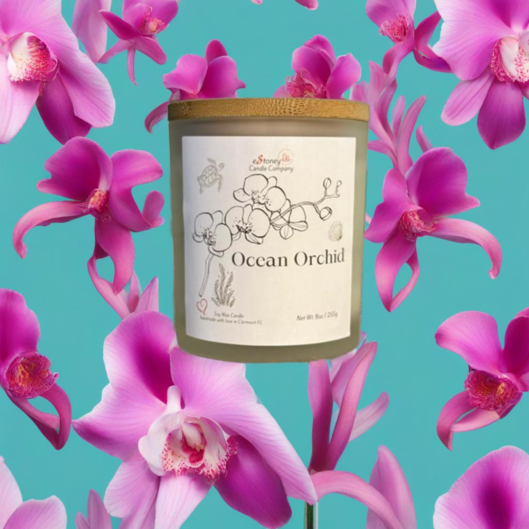 Ocean Orchid Scented Candle