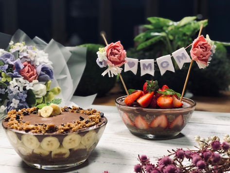 巧克力奶霜冰盒甜點