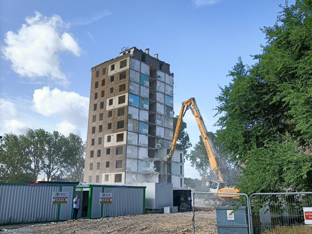 Deconstrucción de la residencia Lacroix en Grande Synthe