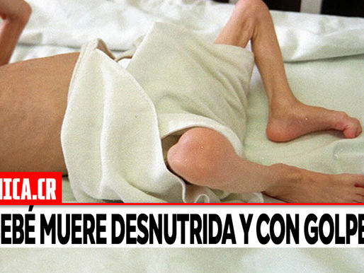 Detienen a padres de bebé de 10 meses que murió por desnutrición y golpes en San Ramón