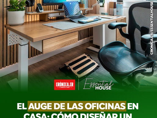 El auge de las oficinas en casa: Cómo diseñar un espacio funcional en poco espacio