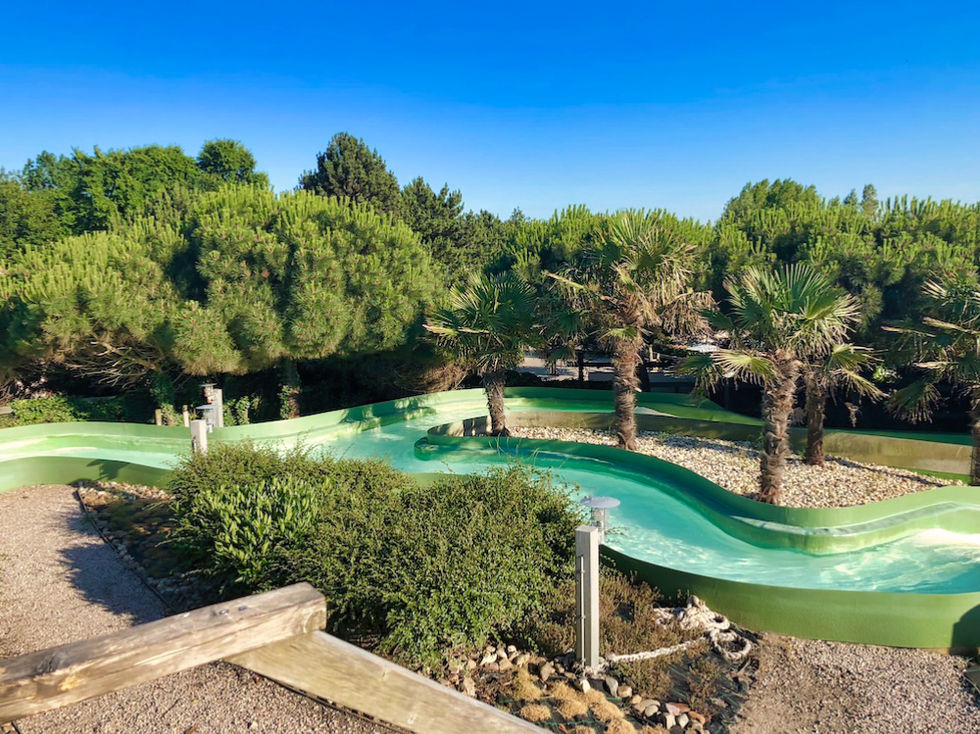 Wildwaterbaan zwembad Port Zelande