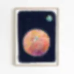 Astronaut Chillin' on the Moon Print