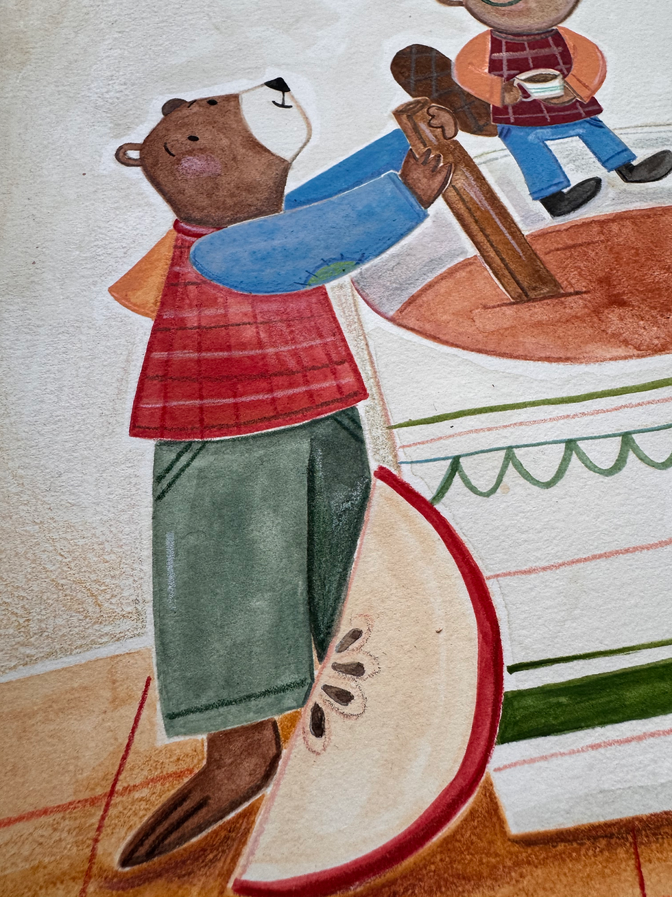 Sneak Peek of the September Illustration