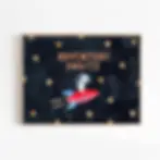 Adventure Awaits Astronaut on a Rocket Print
