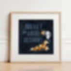 Protect the Great Outdoors Astronaut and Stars Print