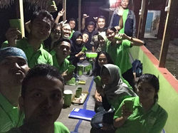 Anggota KKN-PPM Tanjung Lesung STPB yang terdiri dari 3 program studi yaitu SDP, SIP dan SAK beserta