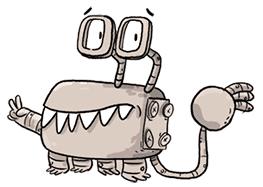 Emmo personaje de Agus y los monstruos