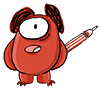 pintaca personaje de Agus y los monstruos