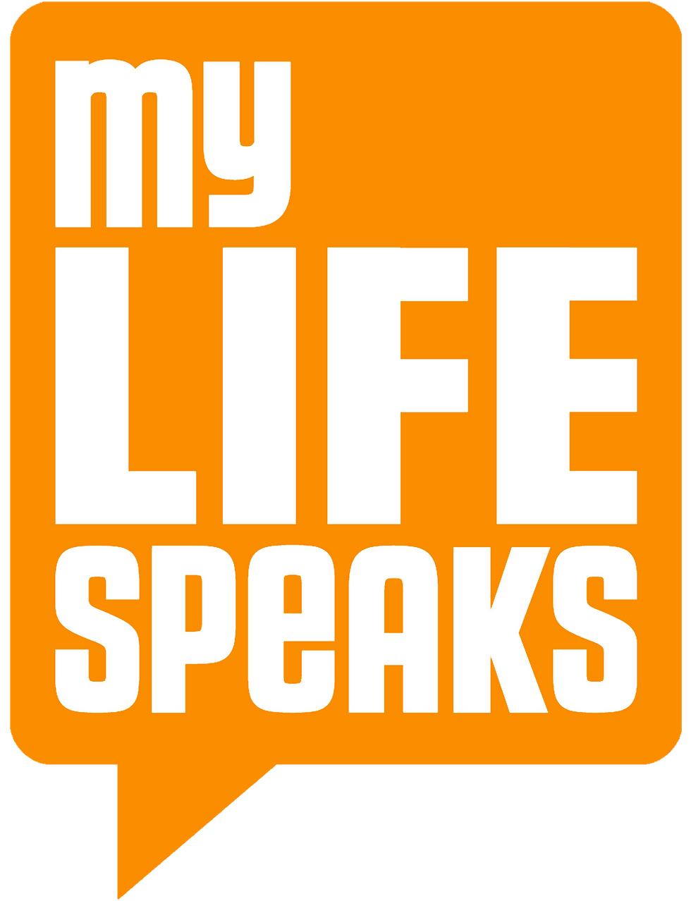 My Life Speaks logo