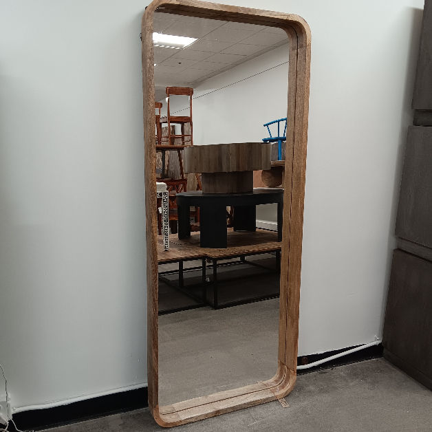 Sunnyside Vintage Inspired Mango Mirror - Large