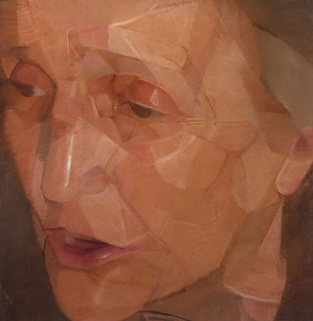 Lisette , portrait, pastel sur toile, 2008, emmanuelle perat , dessin, artiste