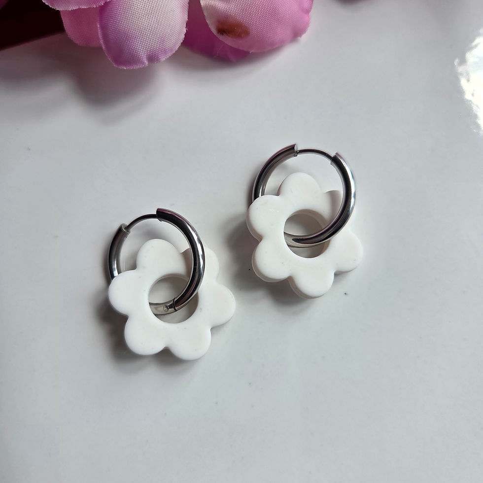 Thumbnail: Retro Flower Hoops