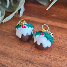 Handmade Polymer clay miniature food keyrings