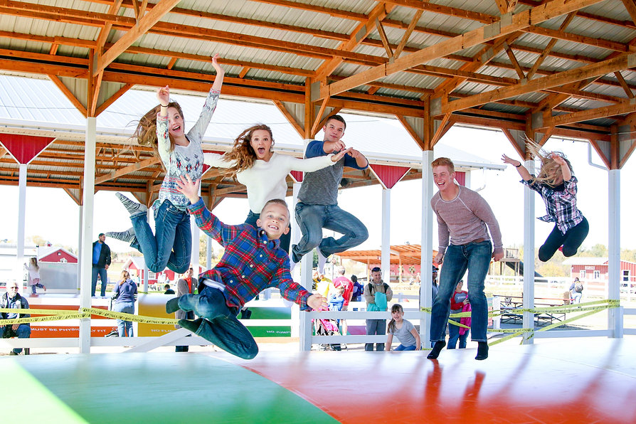 orr group of people on jumping pillow.jp