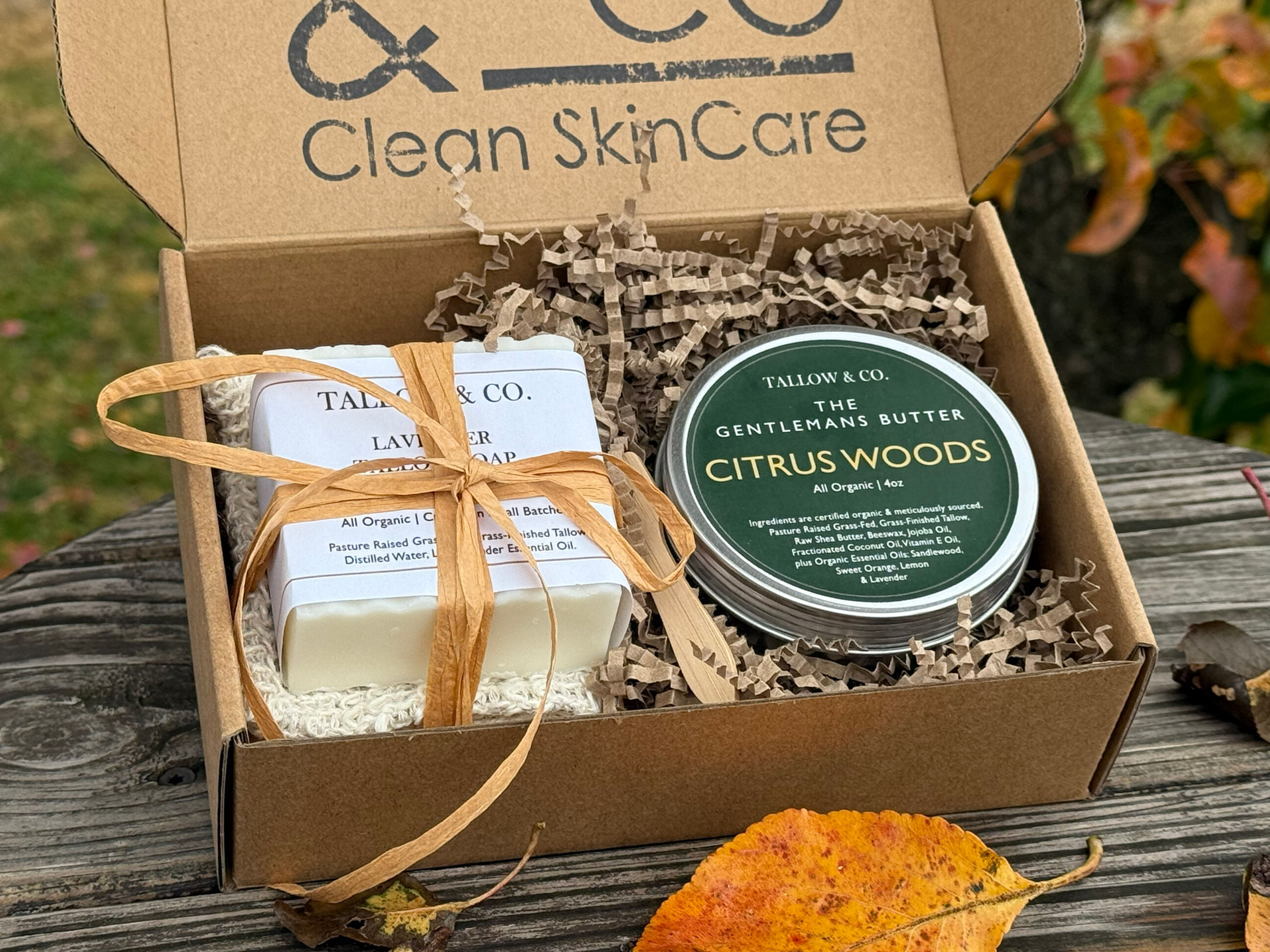 Tallow Soap and Citrus Woods Body Butter