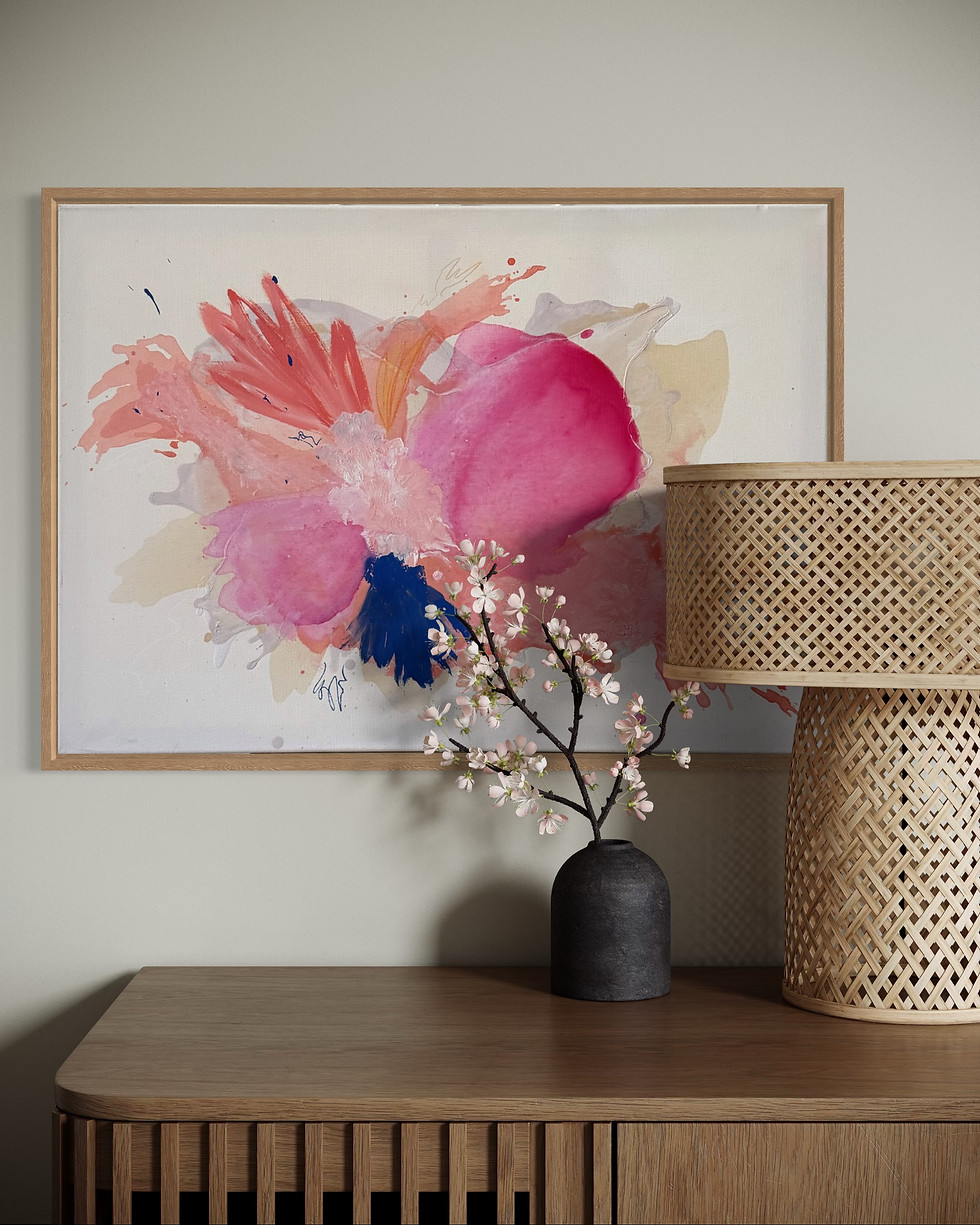 Miniaturbild: "Blume der Freude" | 70x50cm