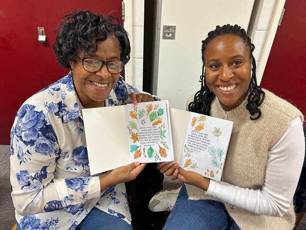 Creative Bible Journalling workshop November