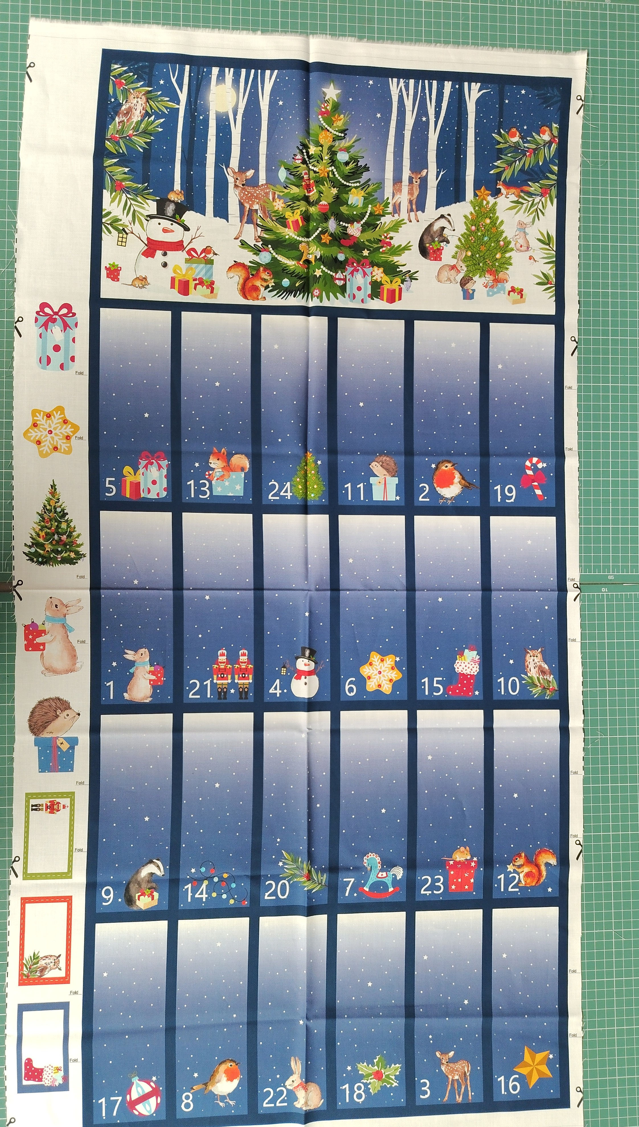 Advent Calender Xmas Panel