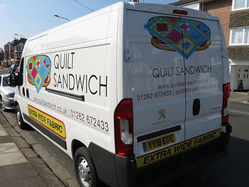 Quilt Sandwich on the Road