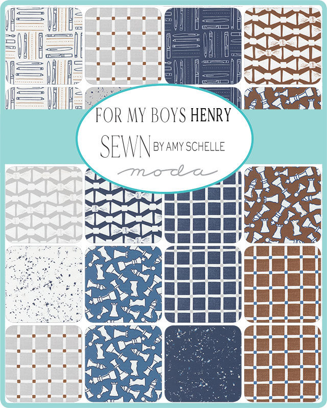 For my Boys Henry Moda Charm Pack