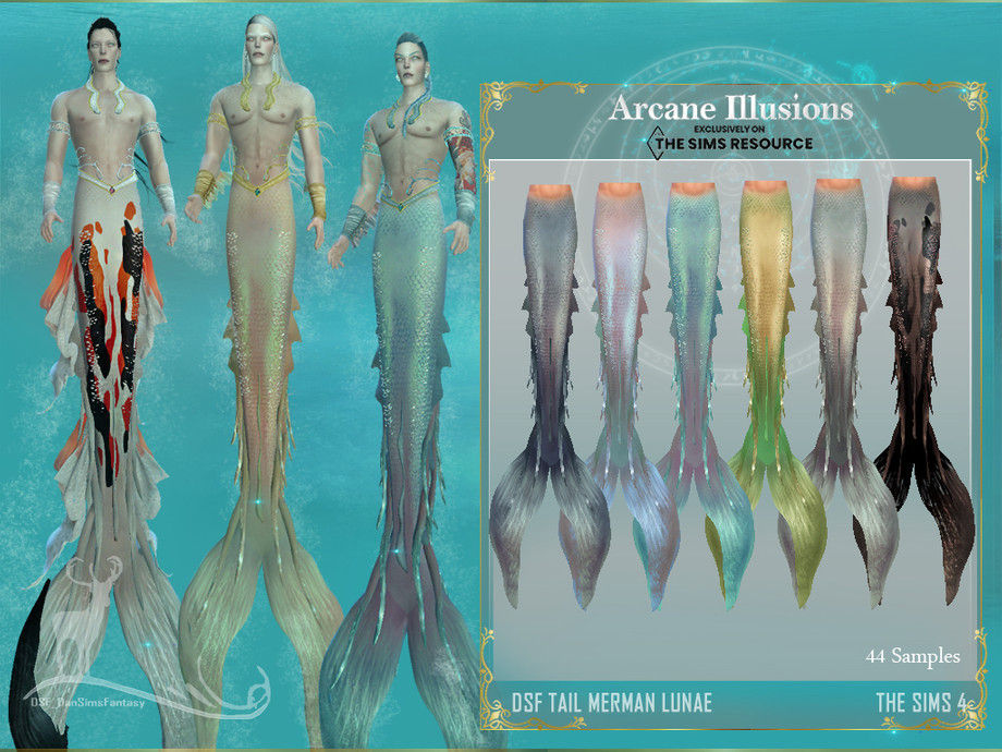 Arcane Illusions_ Tail Merman Lunae