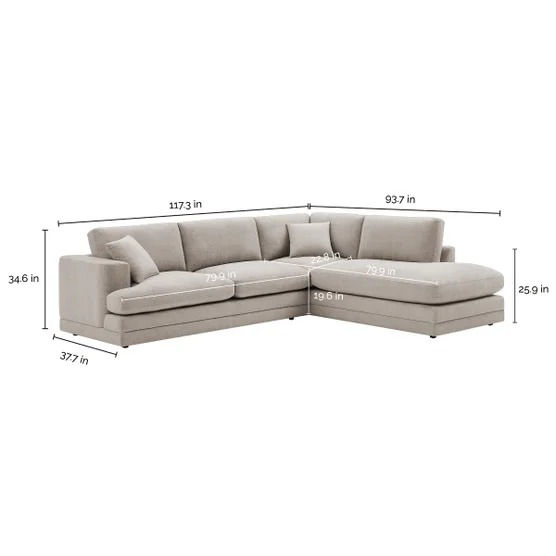 Thumbnail: Derry Fabric Sectional