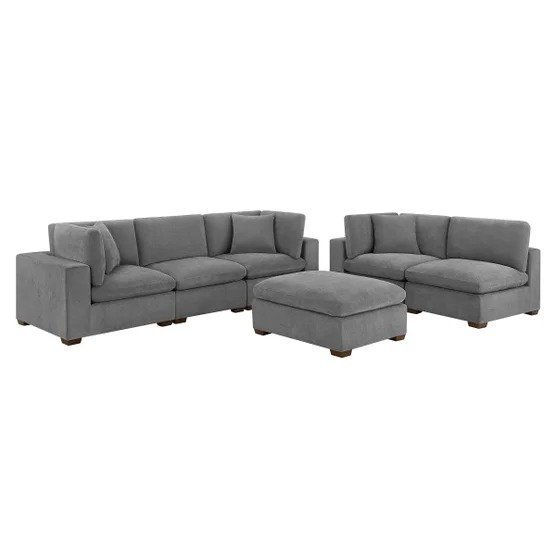 Thumbnail: Thomasville Lowell 6-piece Modular Sectional