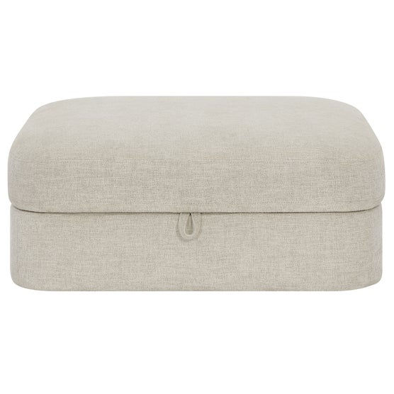 Thumbnail: Henredon Corvin 6-piece Fabric Modular Sectional with Storage Ottoman