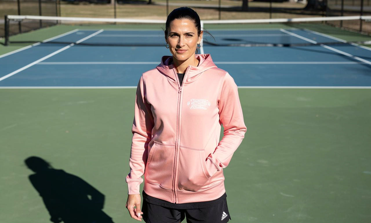 Taunton Pickleball - Zipped Hoodie - Women
