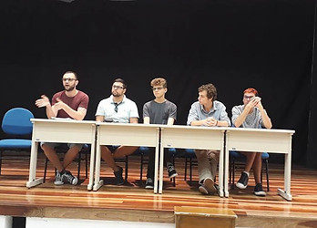 1ª Mostra de Processo realizada no dia 29 e outubro de 2017