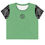 Thumbnail: DLHD BE. MINT GREEN ALL OVER CROP TEE