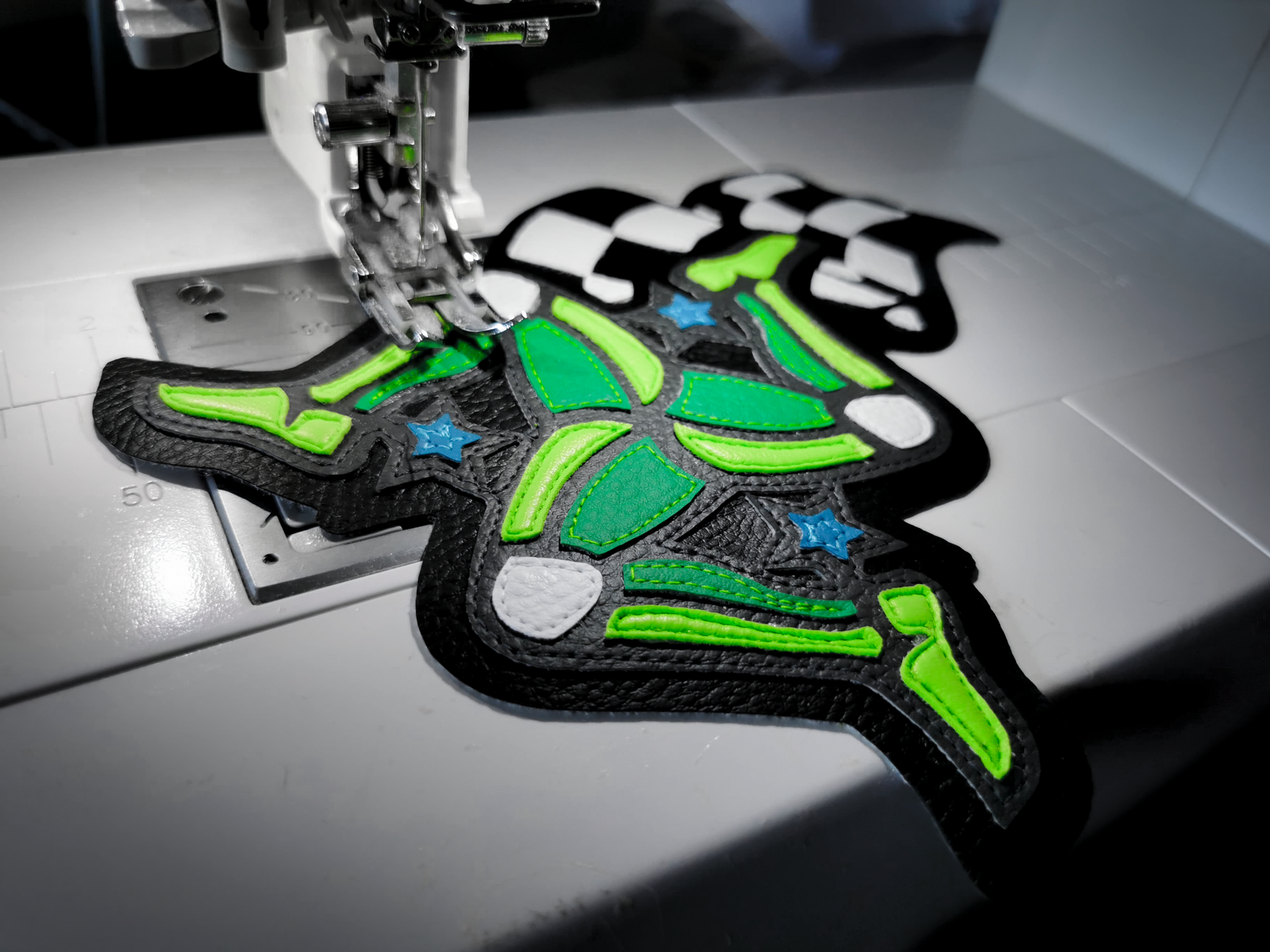 Ecusson Isle of Man -16x14cm